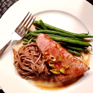 Dinner tonight - Seared Tuna