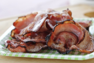 DSLR BBQed Bacon Rounds