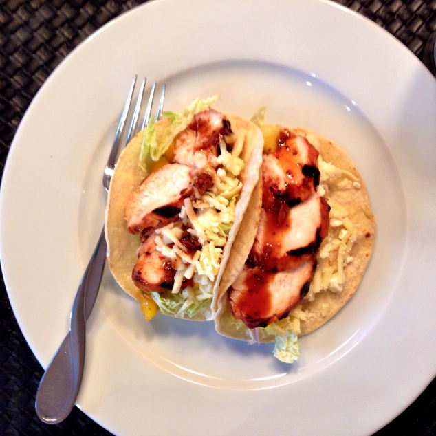 Pineapple Tamarind Marinated Chicken Tacos with Grilled Pineapple