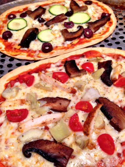 Flatbread Pizza for Make-Your-Own Pizza Night