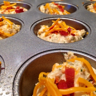 Batter in Muffin Tins