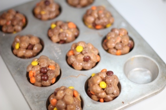 Reese® Peanut Butter Chocolate Puffs Treats #DoYouSpoon